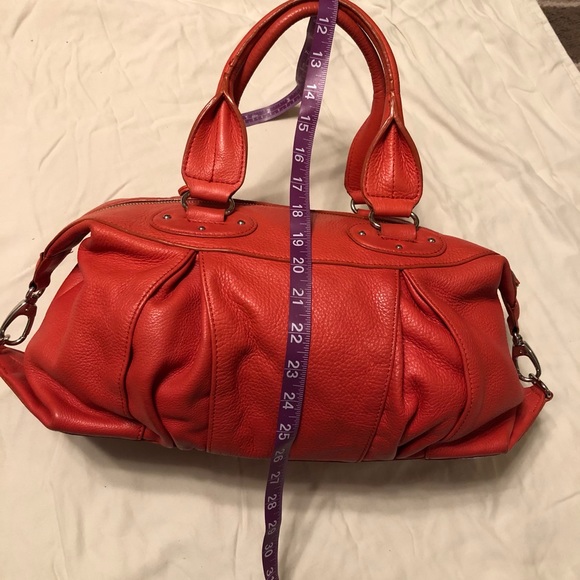 Maxximum Orange Leather Bag - Picture 3 of 11